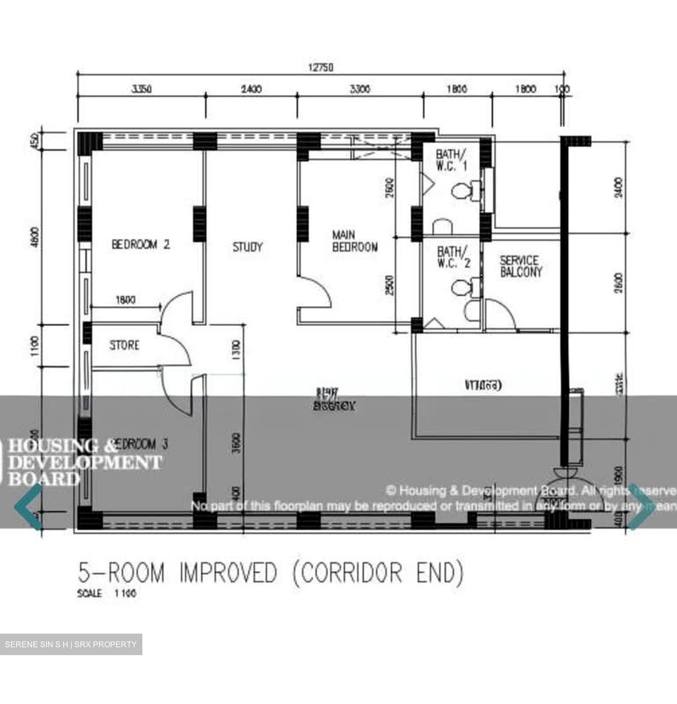 Blk 607 Woodlands Ring Road (Woodlands), HDB 5 Rooms #554148771